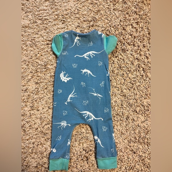 Rags to Raches Dinosaurs Romper Skeletons - Picture 6 of 6